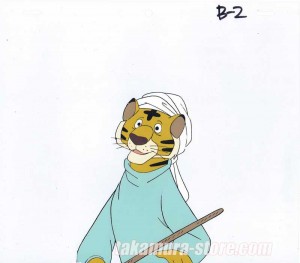 80 Days Around the World With Willy Fog anime cel