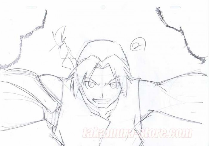 Fullmetal Alchemist original sketch