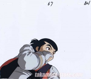 Mighty Space Miner anime cel