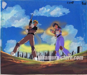 Zillion anime cel