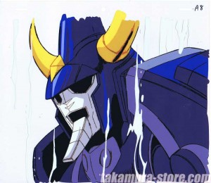 Yoroiden Samourai Troopers Anime cel