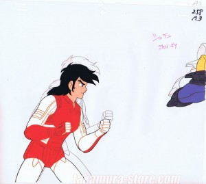 Yoroiden Samourai Troopers Anime cel