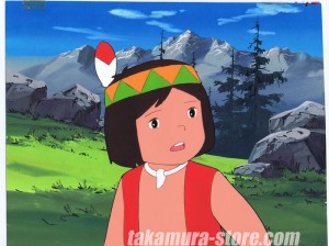 Seton Animal Chronicles anime cel