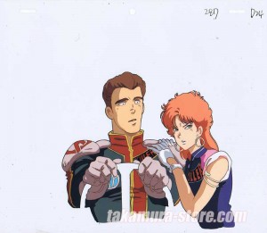 Venus War anime cel