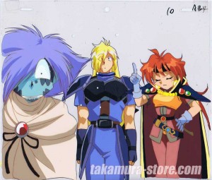 Slayers anime cel