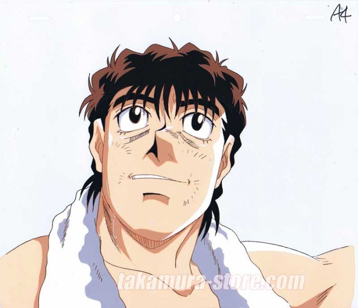 Here's my original cel from the anime! This is just after Ippo and