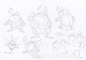 Hutch, the Honeybee original model sheet