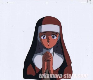 Rhea Gall Force anime cel