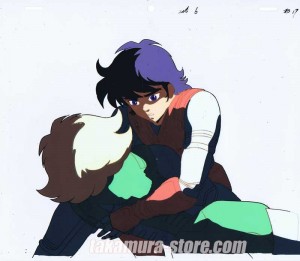 Yoroiden Samourai Troopers Anime cel