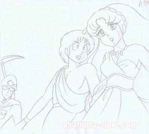 Urusei Yatsura - Lamu original sketch