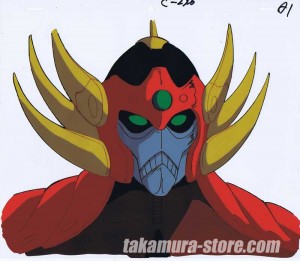 Yoroiden Samourai Troopers Anime cel