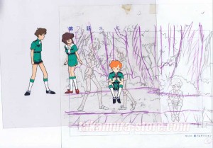 Unknown anime cel