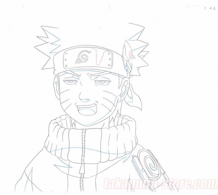 naruto sketch 原画 動画 レイアウト ナルト