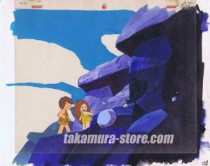 The Adventures of Kum Kum anime cel