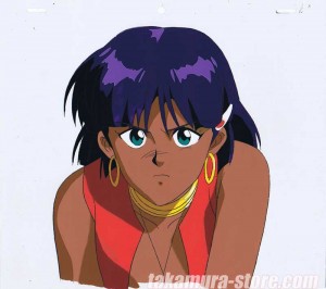 Nadia Secret of Blue Water anime cel