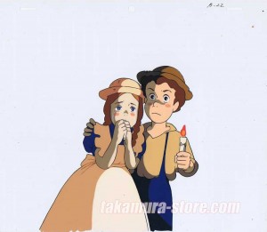 Tom Sawyer anime cel