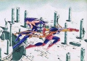 Saint Seiya/chevaliers du zodiac celluloid