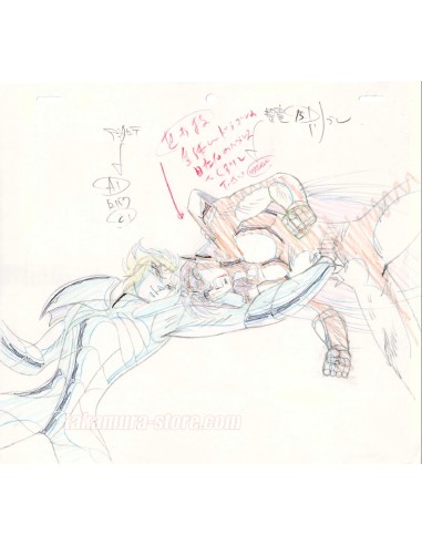 Saint Seiya set of 2 sketches