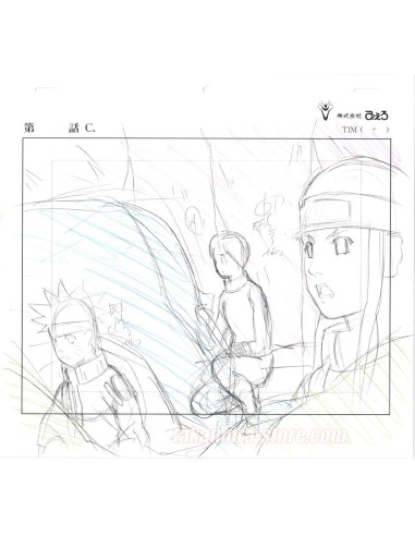 Naruto Original set of 6 Drawings
