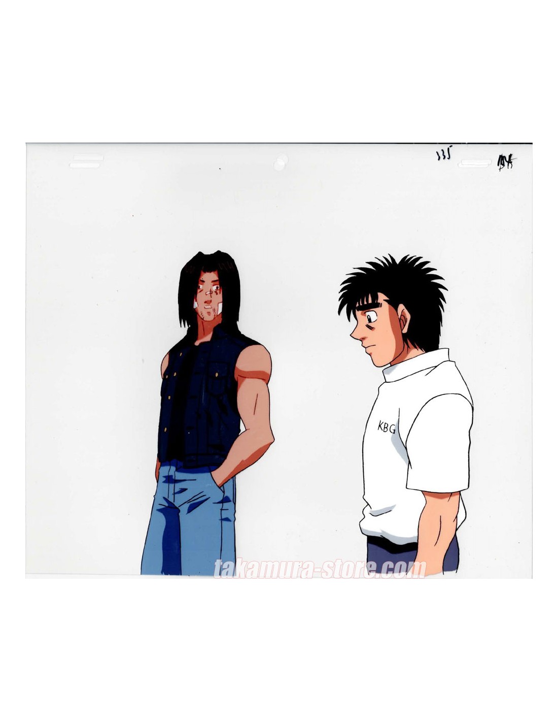 Hajime no Ippo anime cel