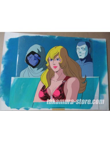 Space Cobra anime cel