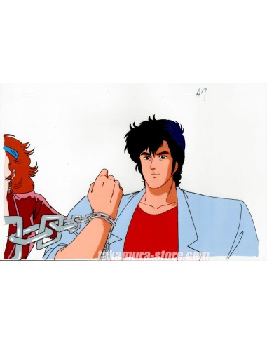 City Hunter anime cel