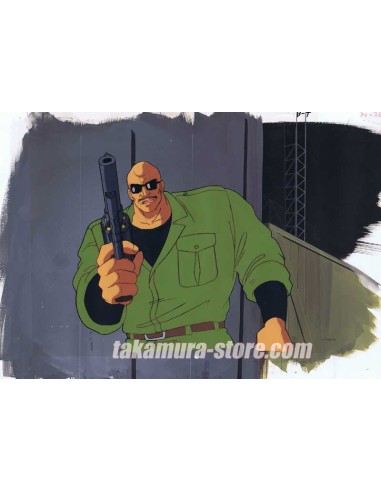 City Hunter anime cel