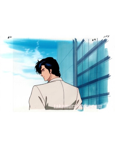 City Hunter anime cel