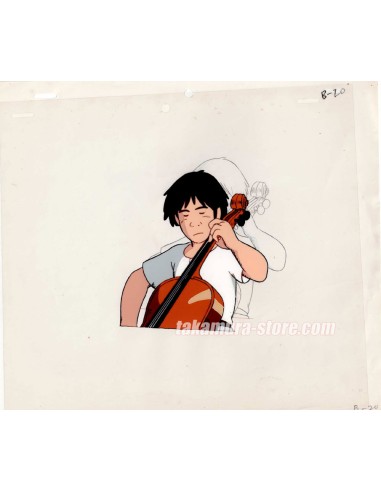 Gauche the Cellist anime cel