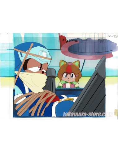 Samurai Pizza Cats anime cel