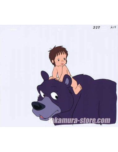 Jungle Book Shōnen Mowgli anime cel