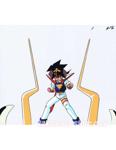 Spirit Hero Wataru anime cel