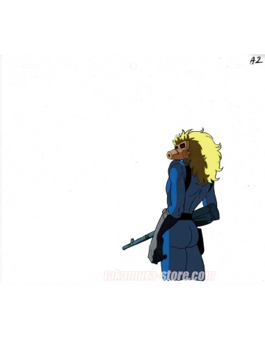 Space Cobra anime cel