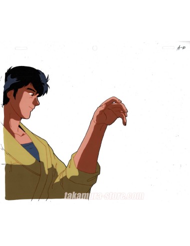 City Hunter anime cel