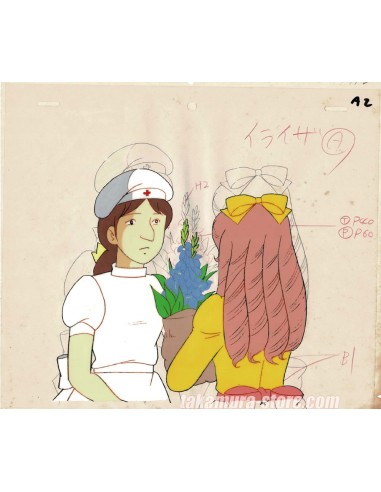 Candy Candy set of 4 anime cels