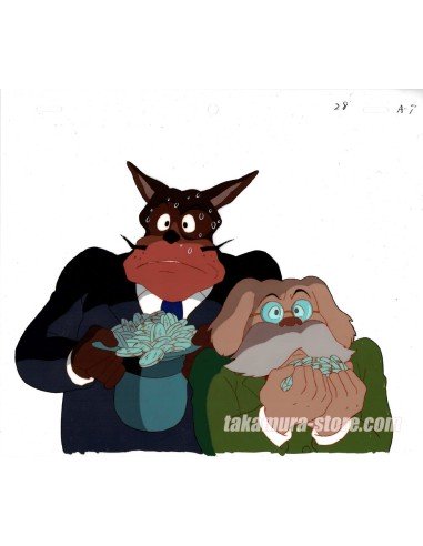 Sherlock Holmes anime cel`