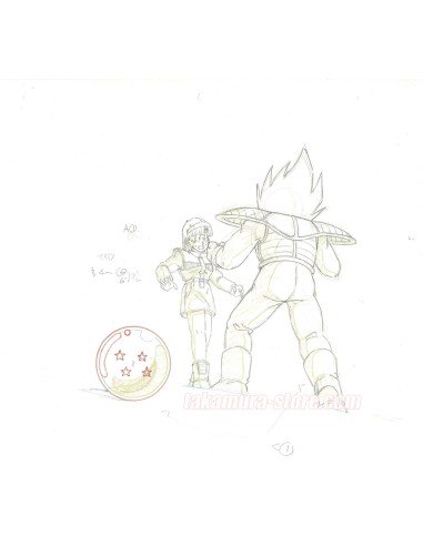 Dragon Ball Z set of original sketches