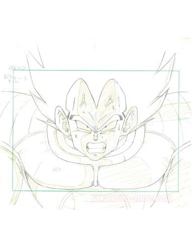 Dragon Ball Z original sketch