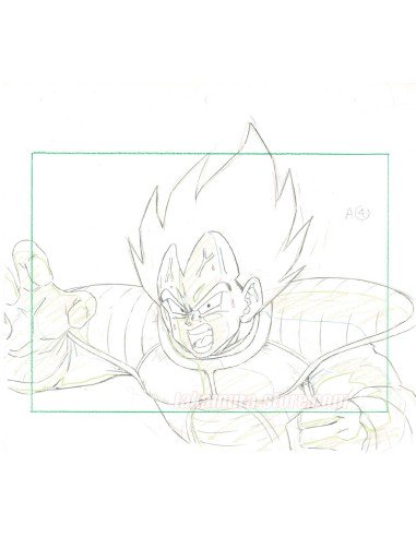 Dragon Ball Z original sketch