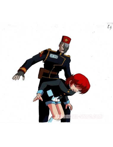 Shin Hakkenden anime cel