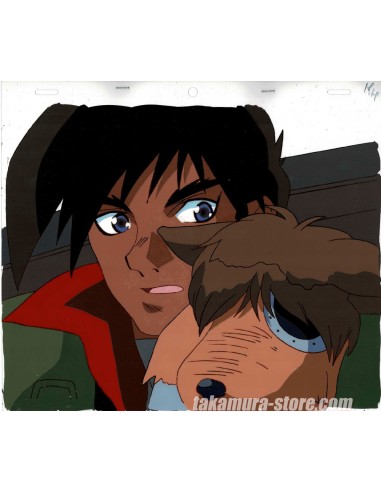 Shin Hakkenden anime cel