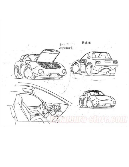 Akira Model Sheets Mechas 